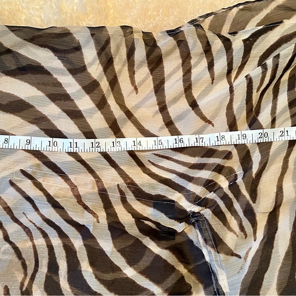 Ralph Lauren Zebra Print Tunic - Black and Cream - Picture 8 of 8